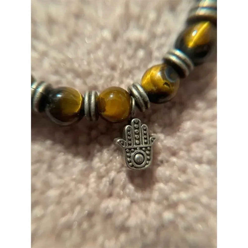 Tiger's Eye Power & Protection Bracelets (SOLD INDIVIDUALLY) - Picture 2 of 11